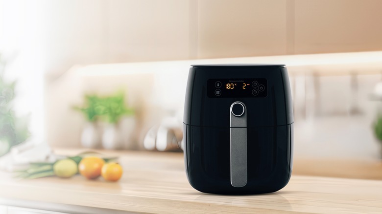 air fryer on counter