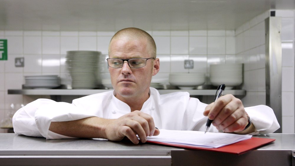 Heston Blumenthal worked as repo man 