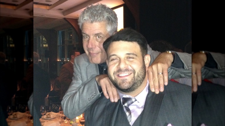 Andy Richman and Anthony Bourdain