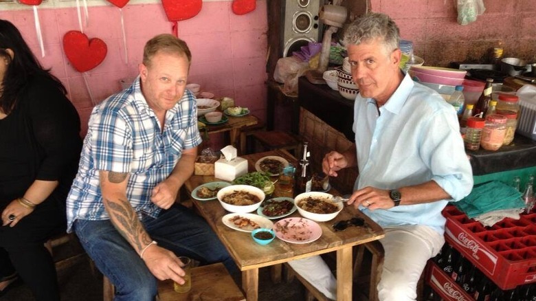 Andy Ricker and Anthony Bourdain