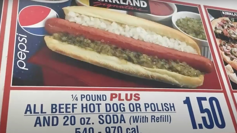 Costco hot dog