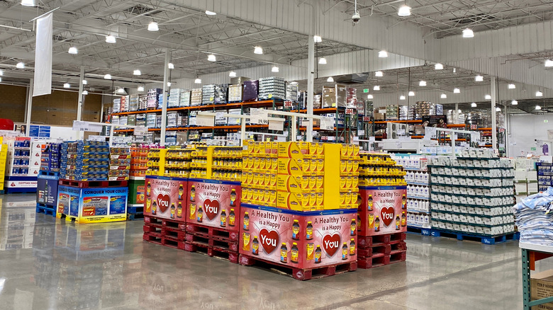 costco store aisles