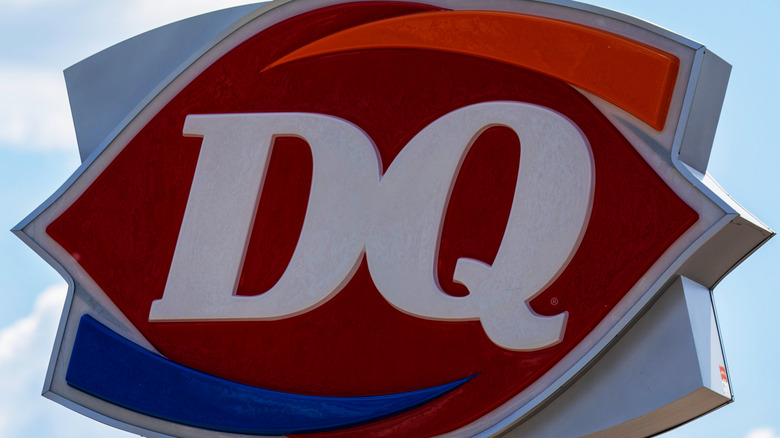 Dairy Queen "DQ" outdoor sign