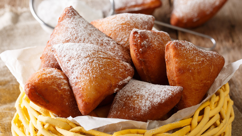 basket of mandazi