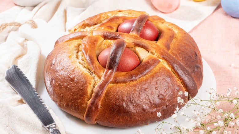 folar portugese easter bread