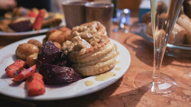 Belgian-style vol-au-vent 