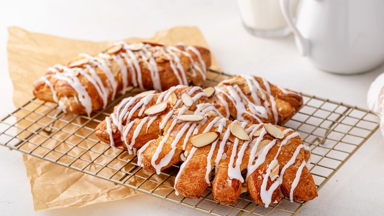 bear claws on cooling rack