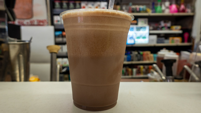 New York egg cream