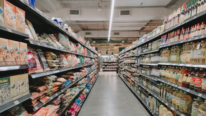 grocery store aisle