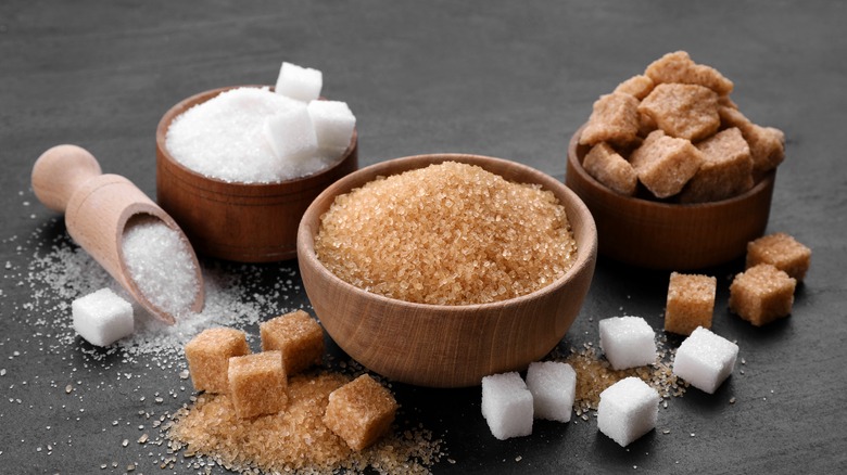 types of sugar
