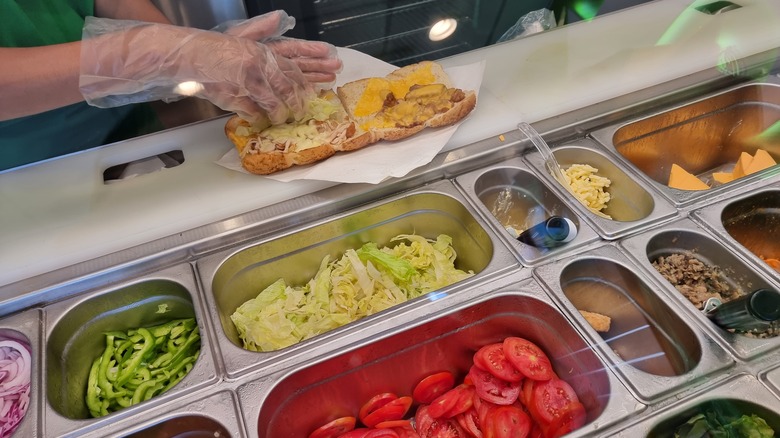 subway toppings