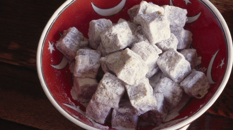 Turkish Delight in a bowl