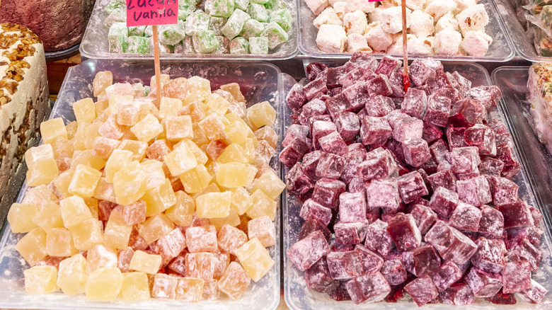 Turkish delight in two colors