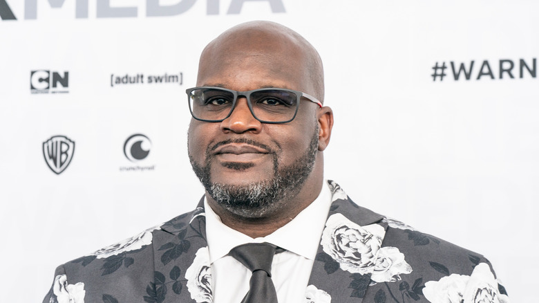 Shaquille O'Neal at movie premiere