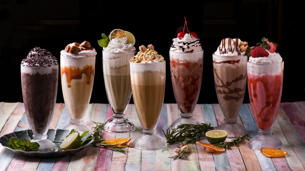 milkshake food challenge