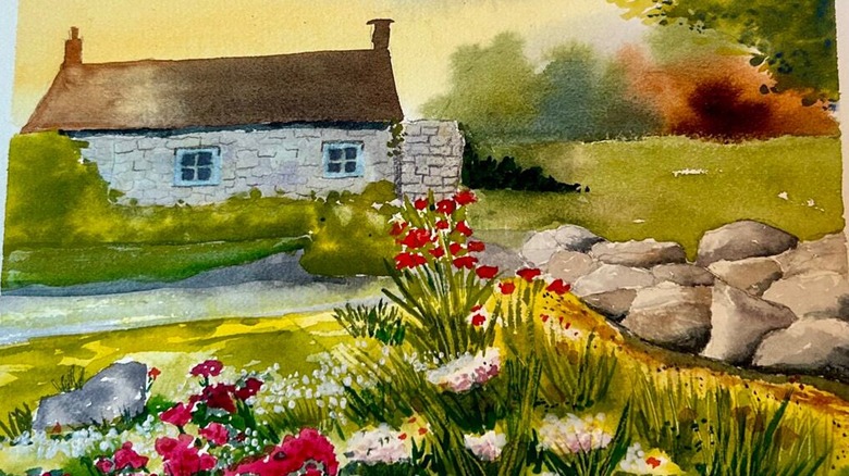 Sara Moulton's watercolor artwork