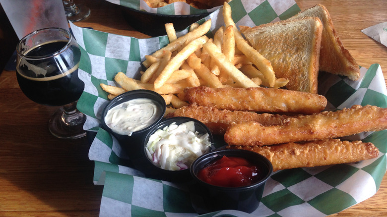 fried walleye