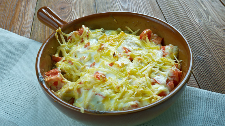 king ranch casserole in a bowl