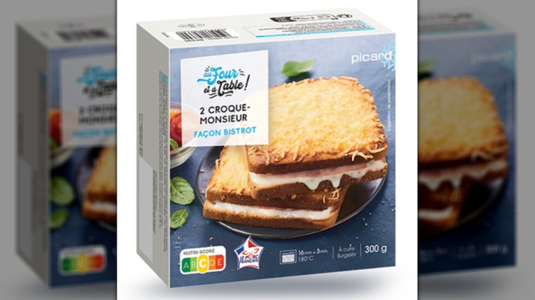 Picard frozen croque monsieur