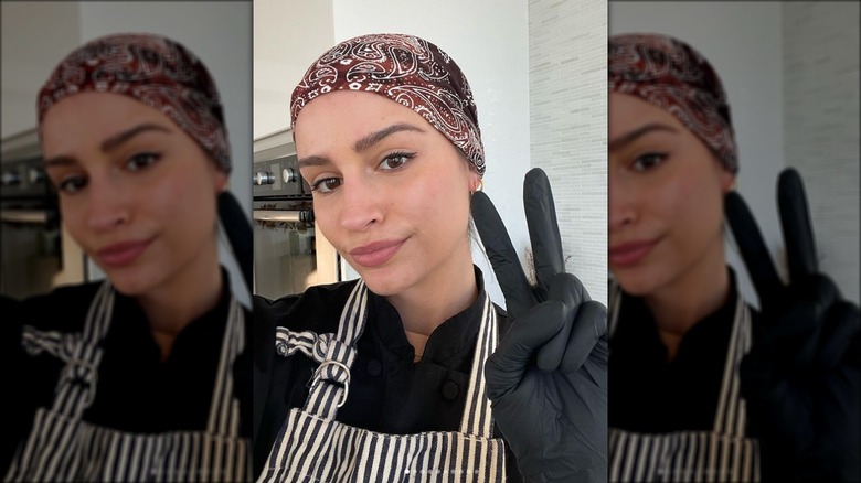 Chef Gabrielle Chappel in kitchen