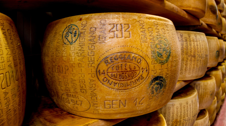 wheel of parmigiano reggiano