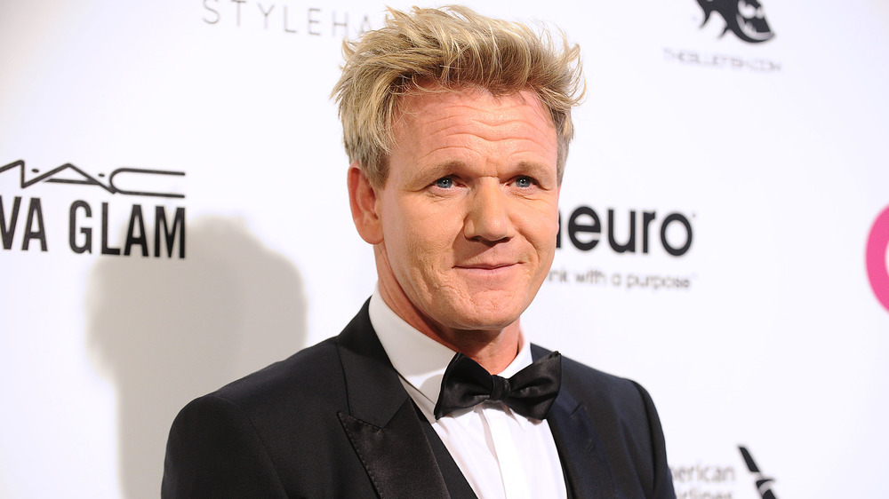 Gordon Ramsay wearing a tux