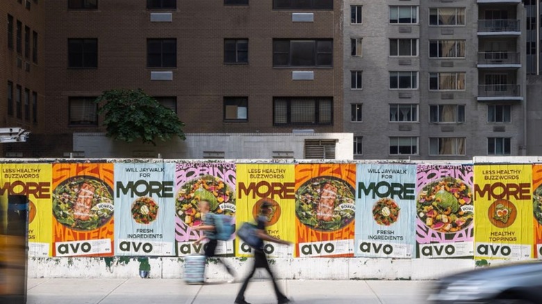 Avo signage on wall