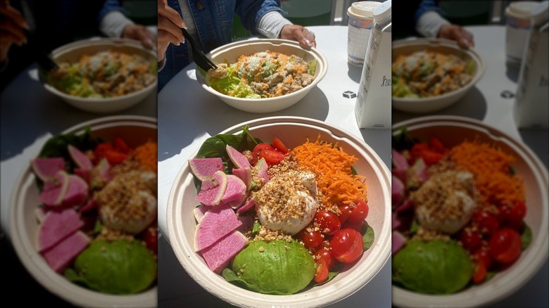 avocado bowl on table