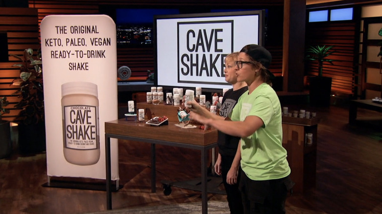Cave Shake founders pitching