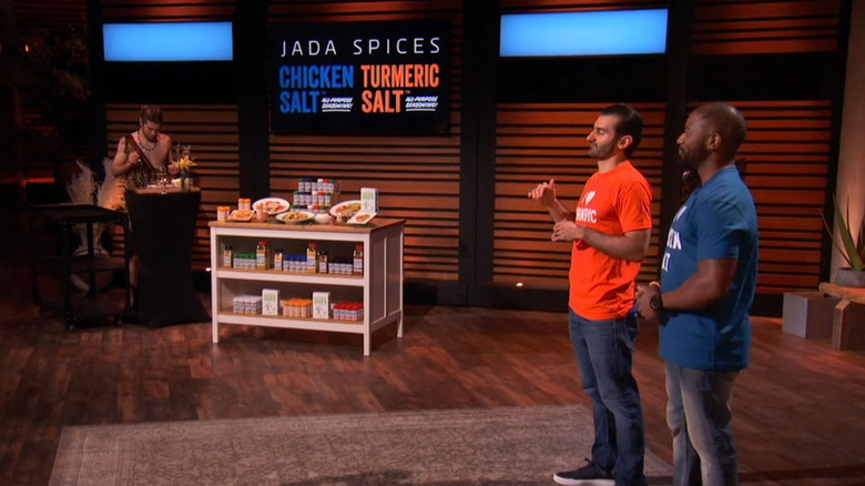 JADA Spices presenting on Shark Tank