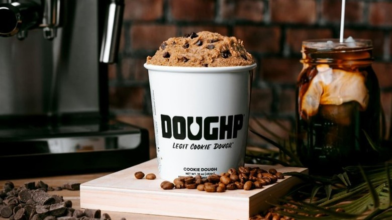 Doughp coffee flavored cookie dough