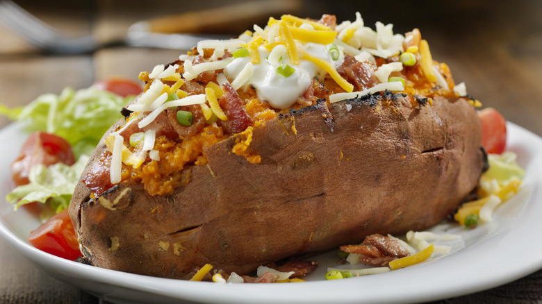 loaded baked potato