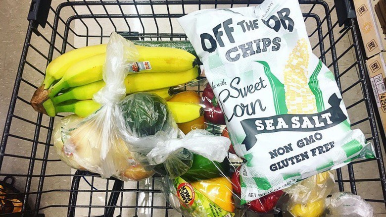 Off the Cob chips in cart