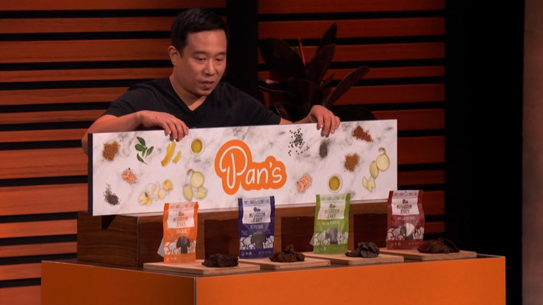 Pan's Mushroom Jerky on "Shark Tank"