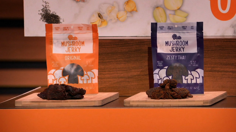 Pan's Original and Zesty Thai Mushroom Jerky