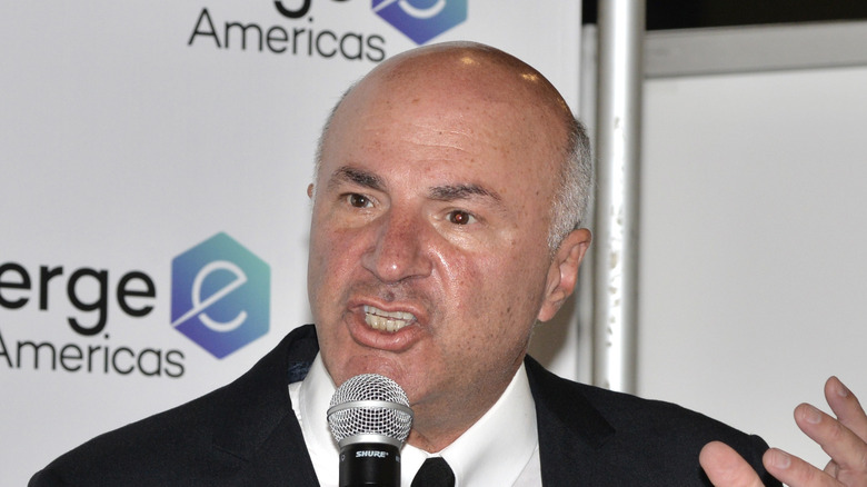 Kevin O'Leary talking business