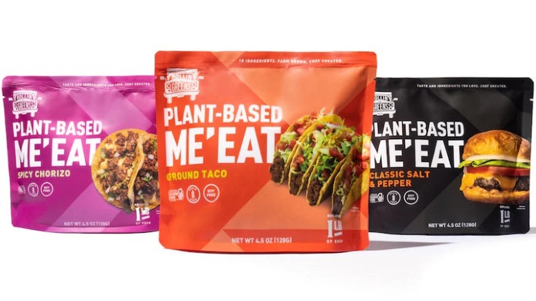 RollinGreens plant based meat pouches