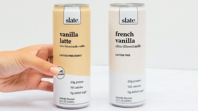 Slate Vanilla Latte and French Vanilla