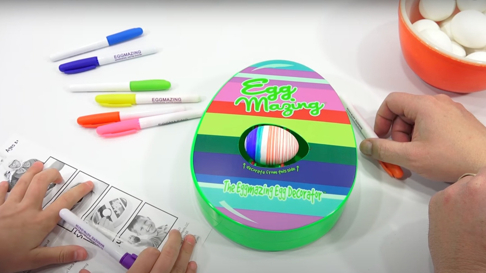 Introducing Egg Coloring at a whole new level! - How Egg-Mazing is