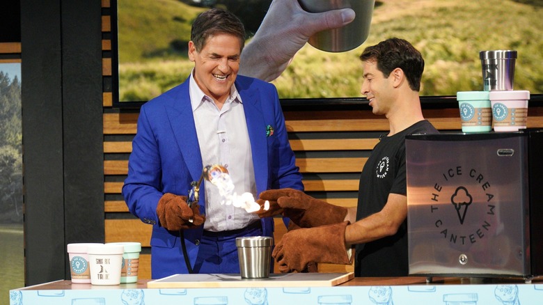 Mark Cuban torches ice cream canteen on Shark Tank