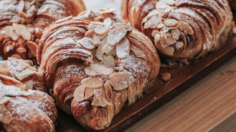 Almond croissants