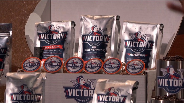 Victory Coffees bags and K-Cups