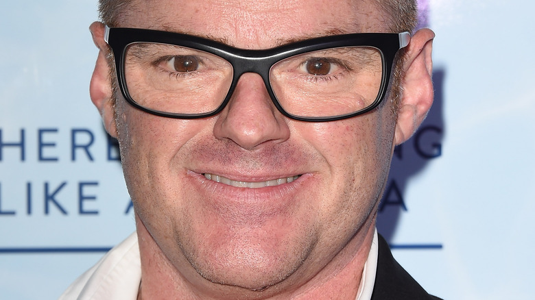 Heston Blumenthal wearing glasses