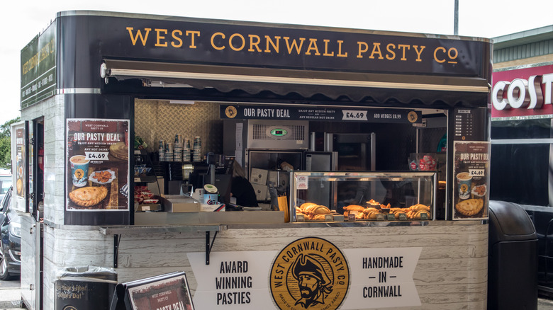 Cornish pasty shop