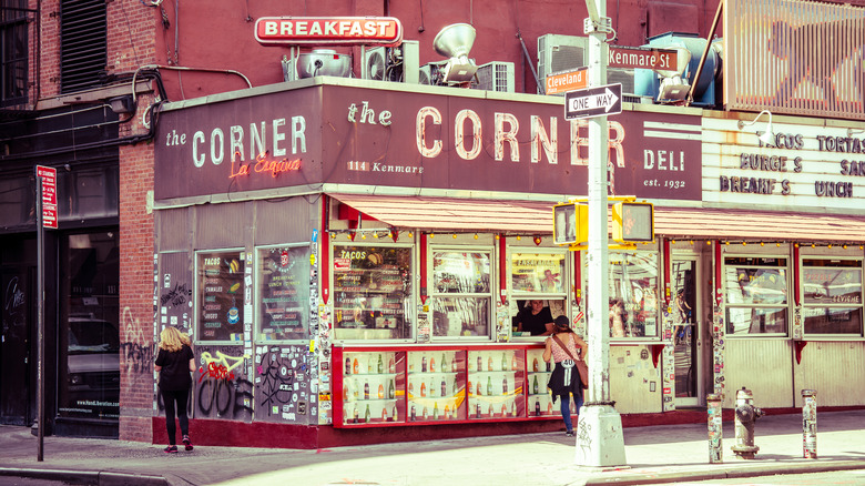 corner deli in New York City 