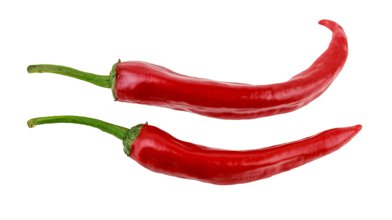 red jalapenos