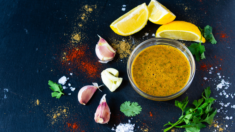 Chermoula with lemon