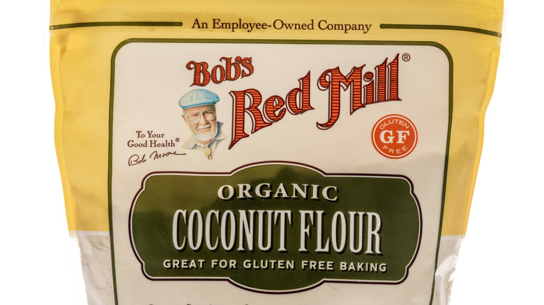 Package of Bob's Red Mill coconut flour