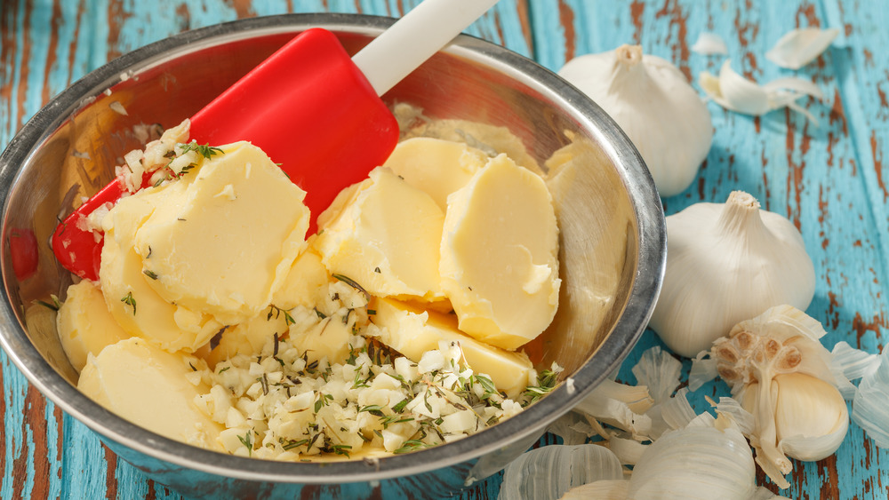 making compound butter by hand