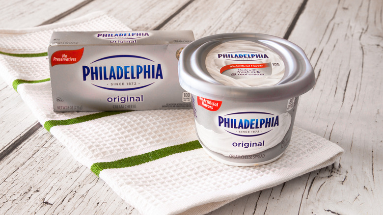 Philadephlia cream cheese